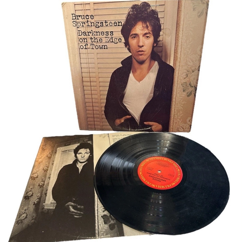 Bruce Springsteen Darkness on the Edge of Town LP 1978 Columbia JC 35318 VG
